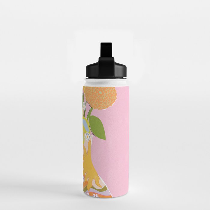 Colourful Garden Water Bottle Gallery Image 2