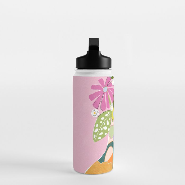 Colourful Garden Water Bottle Gallery Image 3
