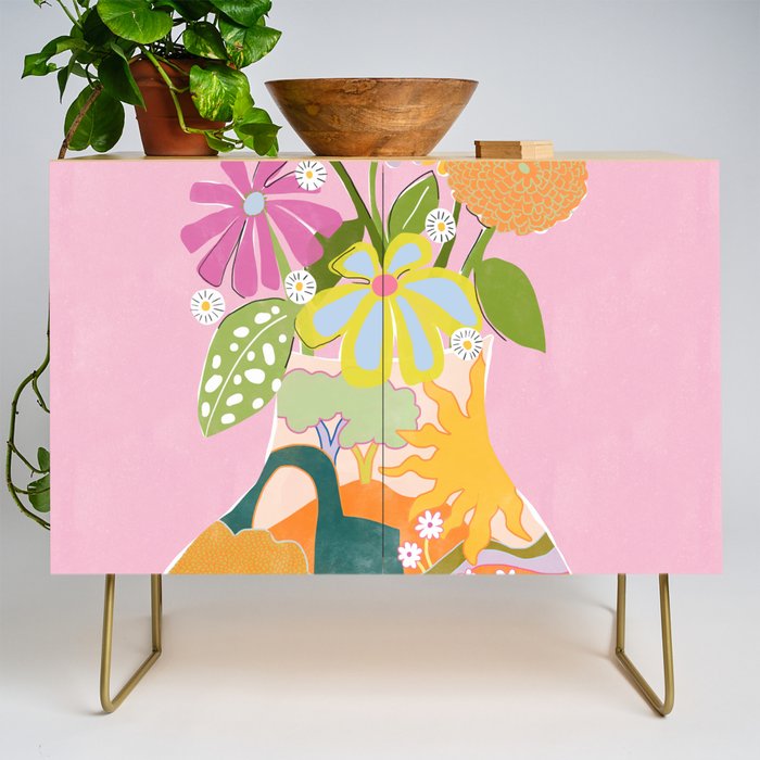 Colourful Garden Credenza Gallery Image 1