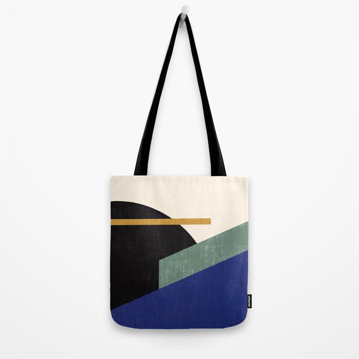 Geometric Compo 1 Filet - blue Tote Bag Gallery Image 2