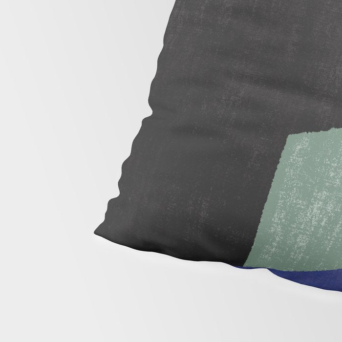Geometric Compo 1 Filet - blue Pillow Sham Gallery Image 4