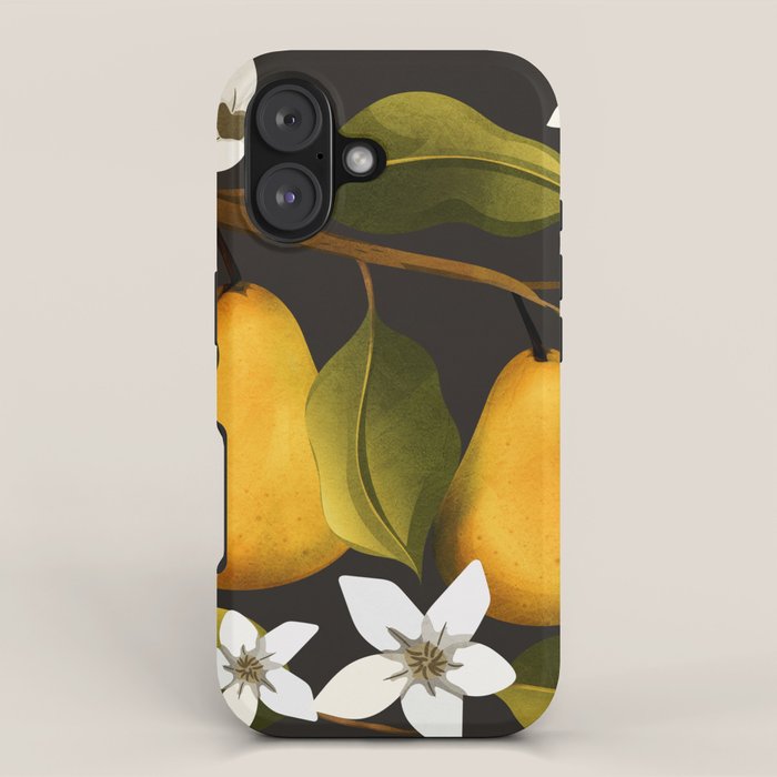 Pears Botanical Art 1 iPhone Case Gallery Image 1