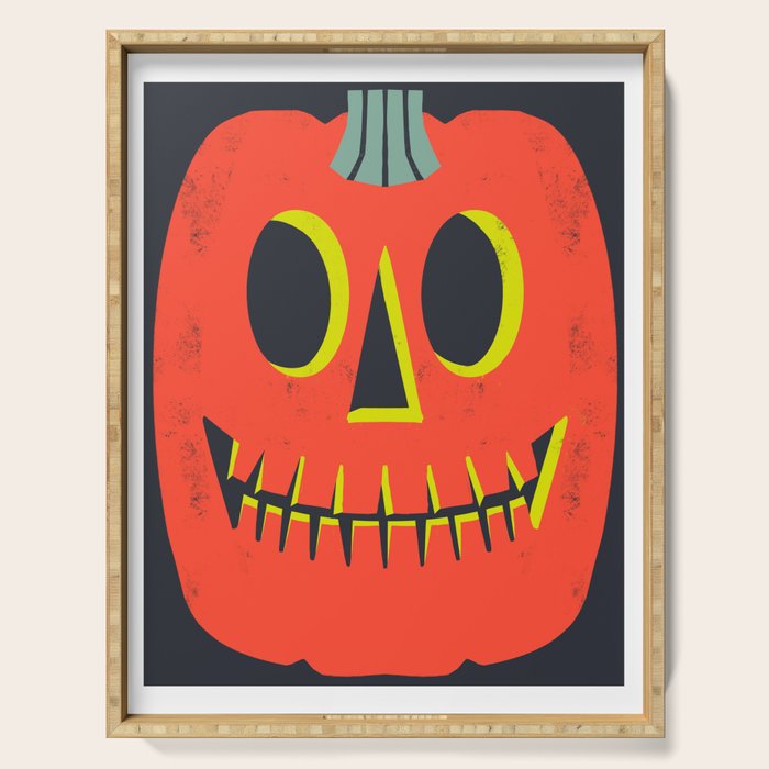 Graphic Hallows Pumpkins Serving Tray Gallery Image 1