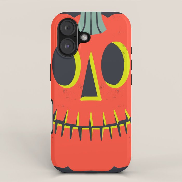 Graphic Hallows Pumpkins iPhone Case Gallery Image 1
