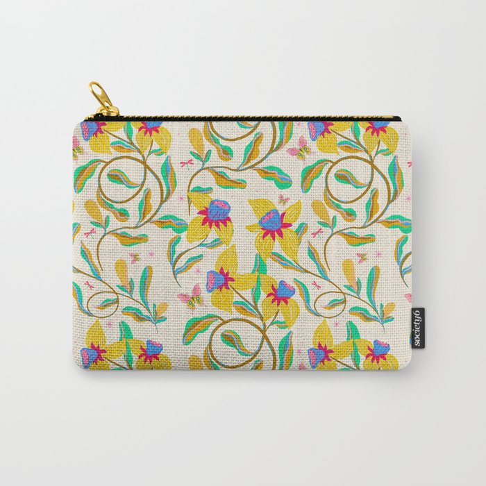 Vibrant daffodils garden Carry All Pouch Gallery Image 1