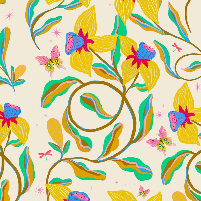 Vibrant daffodils garden Coffee Mug Gallery Image 2