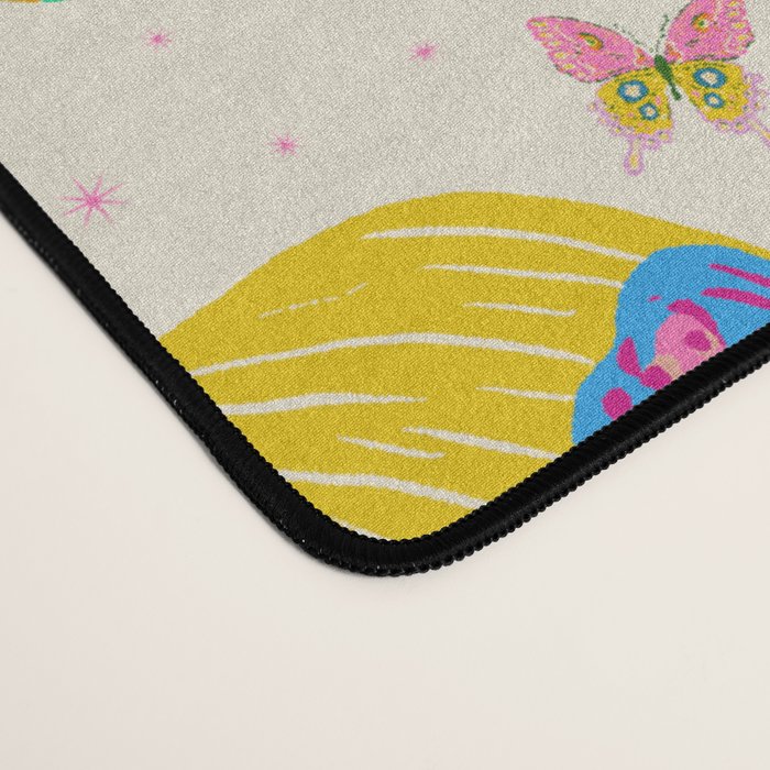 Vibrant daffodils garden Desk Mat Gallery Image 4