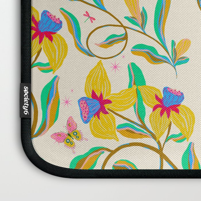 Vibrant daffodils garden Laptop Sleeve Gallery Image 3