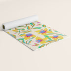 Vibrant daffodils garden Yoga Mat Gallery Image 2