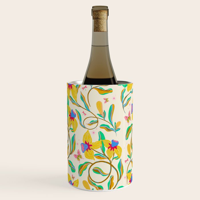 Vibrant daffodils garden Wine Chiller Gallery Image 2