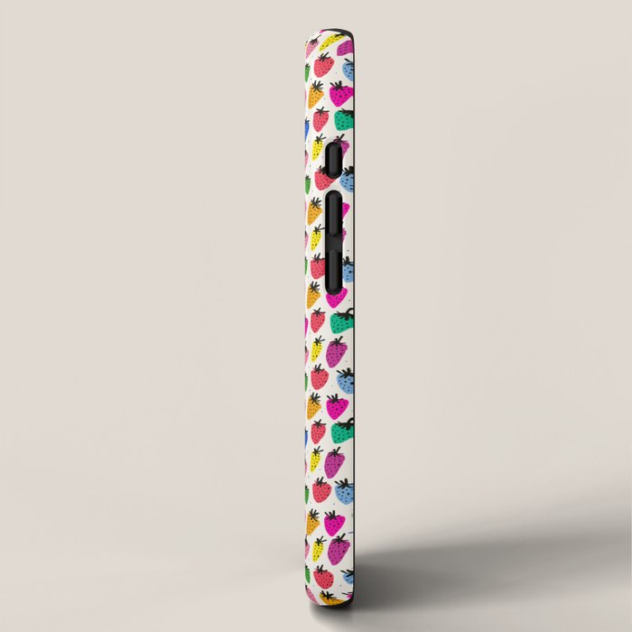 Rainbow Strawberries iPhone Case Gallery Image 2