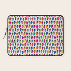 Rainbow Strawberries Laptop Sleeve Gallery Image 1