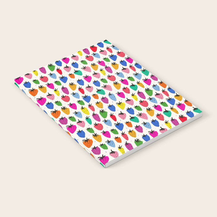 Rainbow Strawberries Notebook Gallery Image 1