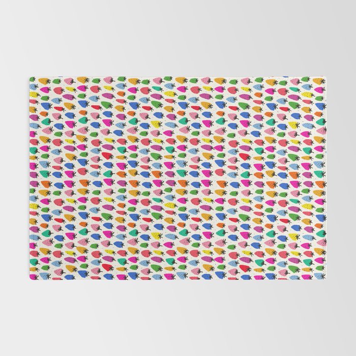 Rainbow Strawberries Rug Gallery Image 2