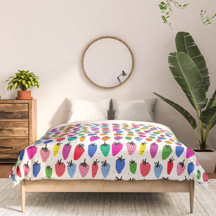 Rainbow Strawberries Comforter Gallery Image 3