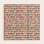 Rainbow Strawberries Wood Wall Art Gallery Image 1