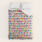 Rainbow Strawberries Duvet Cover Gallery Image 6