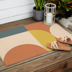 Abstract Geometric 04 Outdoor Rug Gallery Image 2