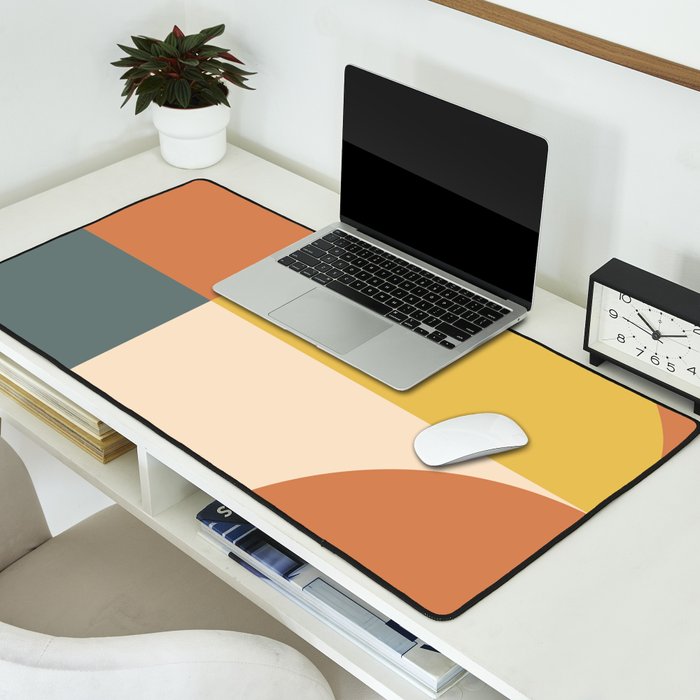 Abstract Geometric 04 Desk Mat Gallery Image 2
