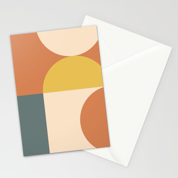 Abstract Geometric 04 Stationery Card Gallery Image 2