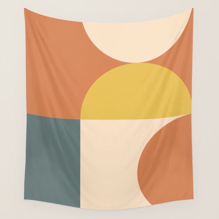 Abstract Geometric 04 Wall Tapestry Gallery Image 1