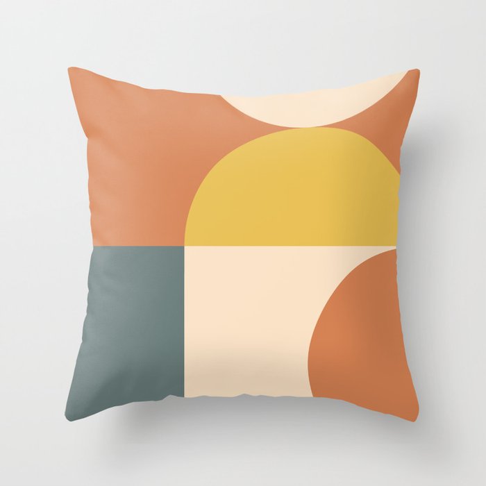 Abstract Geometric 04 Throw Pillow Gallery Image 6