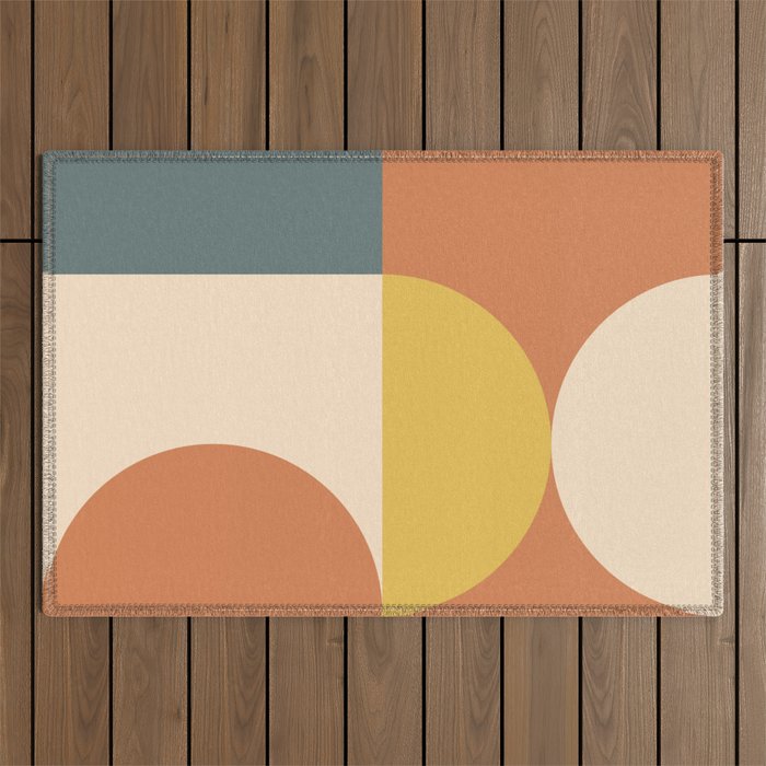 Abstract Geometric 04 Outdoor Rug Gallery Image 1