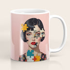 Puzzle Girl Lulu Coffee Mug Gallery Image 1