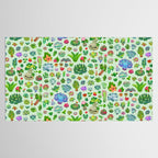 Baby succulents - mix (green) Tablecloth Gallery Image 2