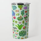 Baby succulents - mix (green) Travel Mug Gallery Image 1