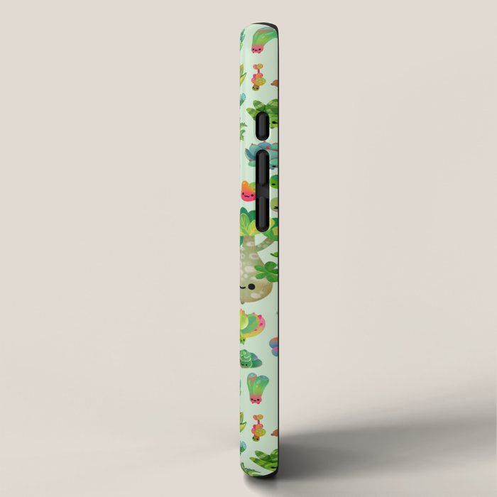 Baby succulents - mix (green) iPhone Case Gallery Image 2