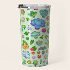 Baby succulents - mix (green) Travel Mug Gallery Image 3