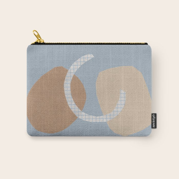 Three Shapes #2 Carry All Pouch Gallery Image 1