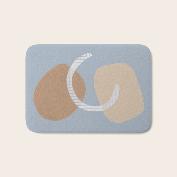 Three Shapes #2 Bath Mat Gallery Image 1
