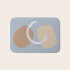 Three Shapes #2 Bath Mat Gallery Image 1