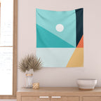 Geometric 1710 Wall Tapestry Gallery Image 2