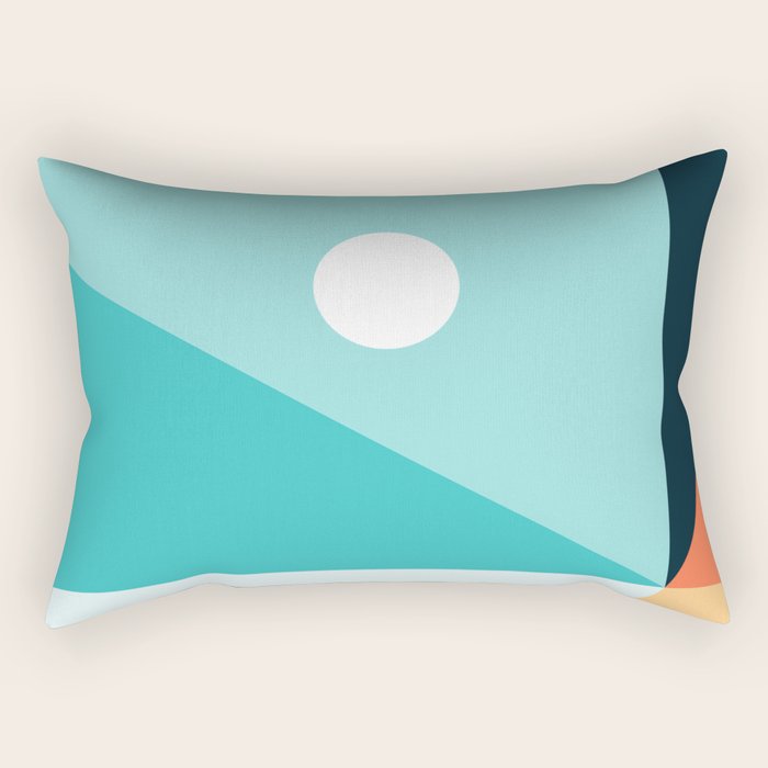Geometric 1710 Rectangular Pillow Gallery Image 1
