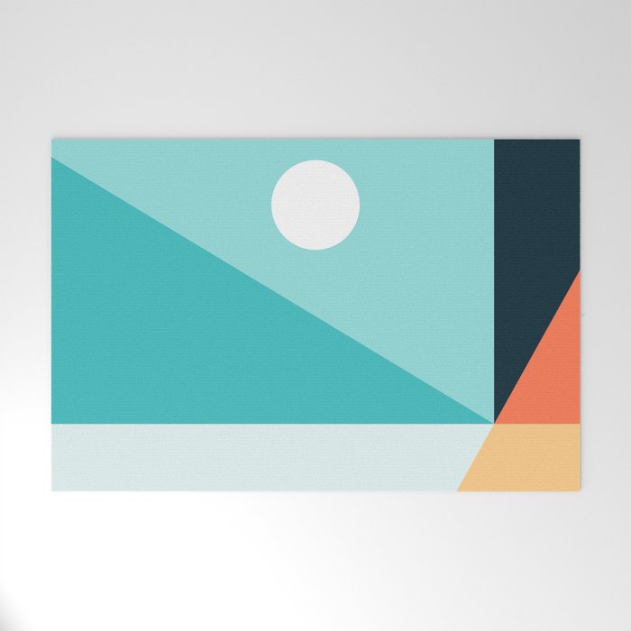 Geometric 1710 Welcome Mat Gallery Image 1