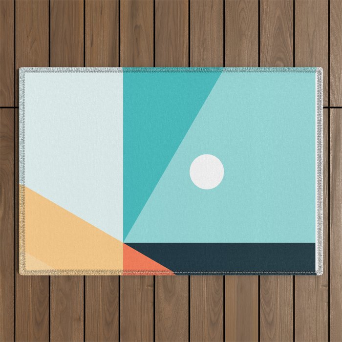 Geometric 1710 Outdoor Rug Gallery Image 1