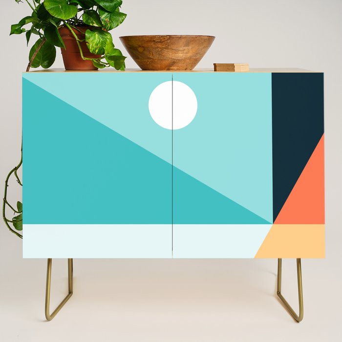 Geometric 1710 Credenza Gallery Image 1