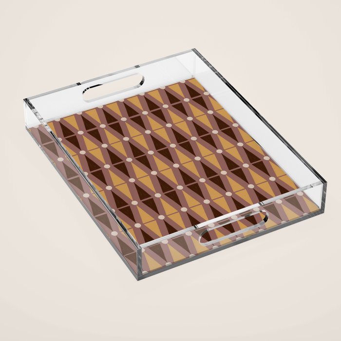 Backgammon II Acrylic Tray Gallery Image 1