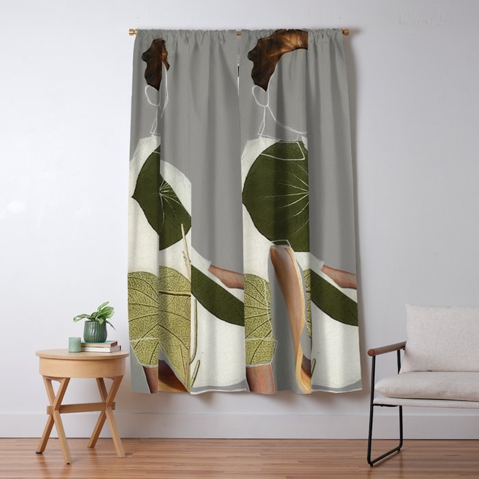 Female Figure 12 Window Curtain Gallery Image 1