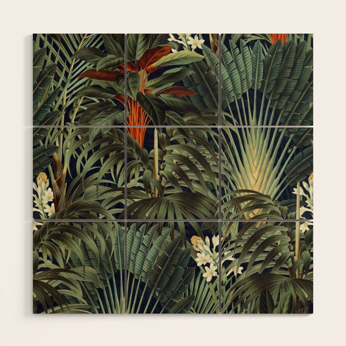 Midnight Forest  Wood Wall Art Gallery Image 1