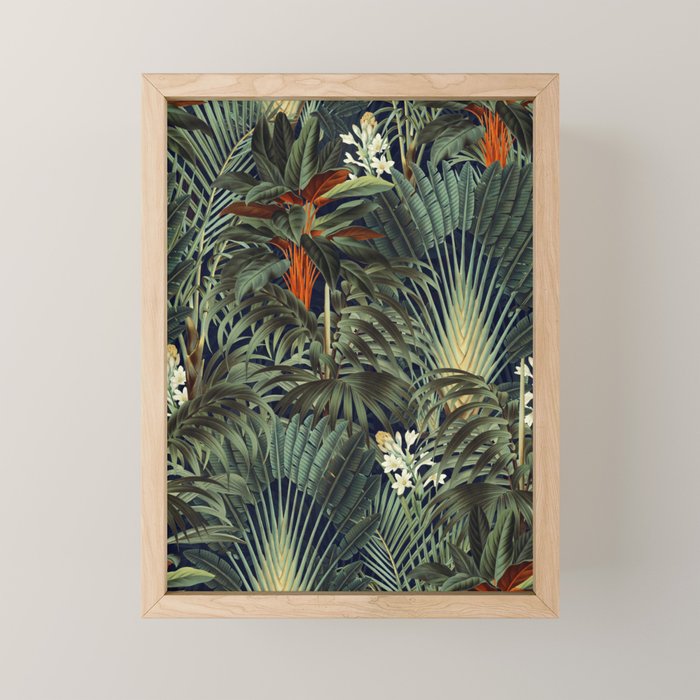Midnight Forest  Mini Art Print Gallery Image 1