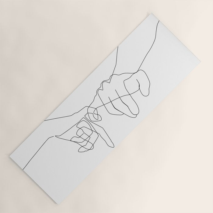 Pinky Swear Yoga Mat Gallery Image 1