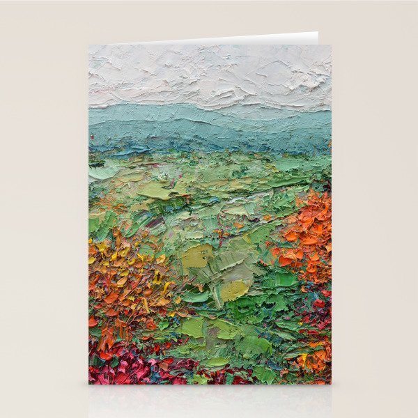 Autumnal Ridge Stationery Card Gallery Image 2