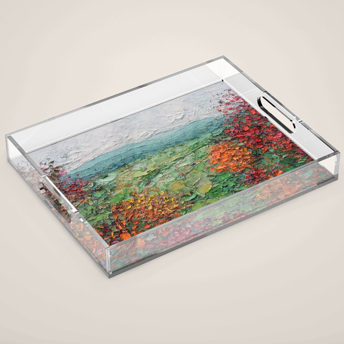Autumnal Ridge Acrylic Tray Gallery Image 1