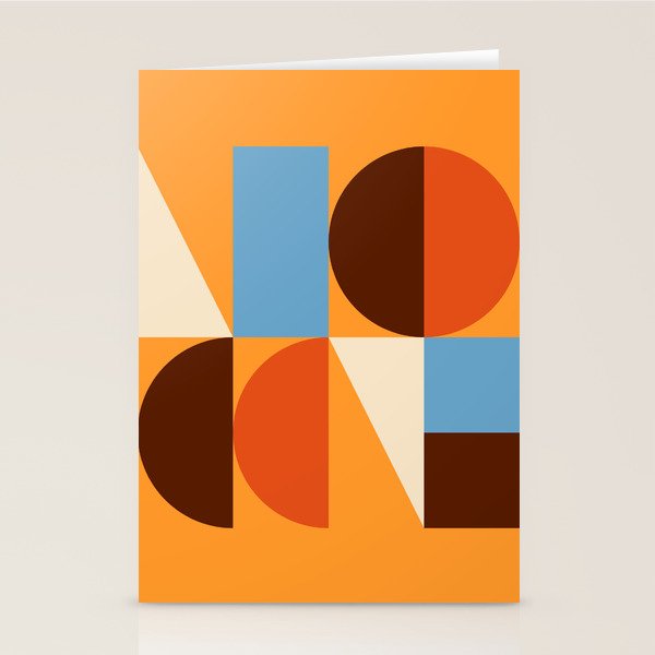 Mid Century 40C Stationery Card Gallery Image 2