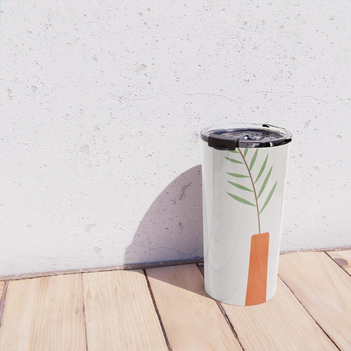 Little Vase Design Travel Mug Gallery Image 4