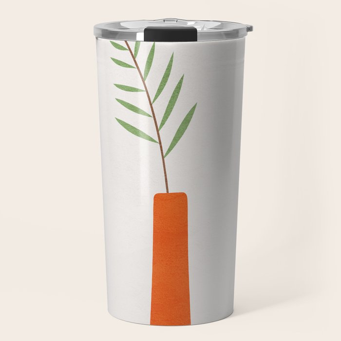 Little Vase Design Travel Mug Gallery Image 1